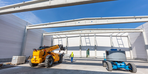 Pintar Fachadas de Naves Industriales, Fábricas y Almacenes en Castelló · Pintar Construcción de Obra Nueva